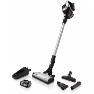 Aspirator cu băț Bosch Unlimited BCS612KA2, fără sac, cu filtru de casetă, cu acumulator, alb Aspirator cu băț Bosch Unlimited BCS612KA2, fără sac, cu filtru de casetă, cu acumulator, alb