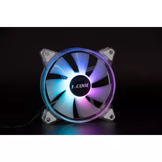 1stCOOL Ventilator AURA EVO CRYSTAL, 120mm, ARGB 1stCOOL Ventilator AURA EVO CRYSTAL, 120mm, ARGB