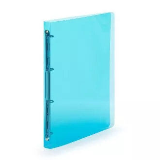 Liant A4 2cm 4 inele dia. albastru