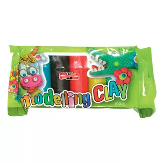 Plastilina 5 culori celofan 100g Plastilina 5 culori celofan 100g
