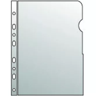 Coperta A4 236x304x0,3mm "L / U" eurobalama transparentă 100buc