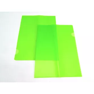 Coperta A4 "L" verde 180mic 10buc