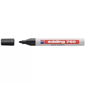 Marker Edding 750 lacuit negru 2-4mm Marker Edding 750 lacuit negru 2-4mm