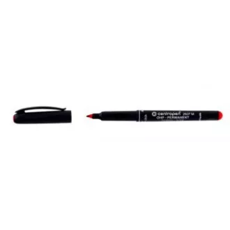 Marker Centropen 2637 M permanent rosu 1mm Marker Centropen 2637 M permanent rosu 1mm