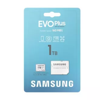 Card Samsung micro SDXC 1 TB EVO Plus + adaptor SD