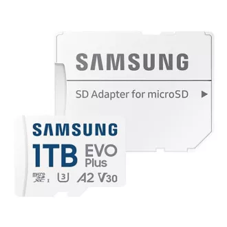 Card Samsung micro SDXC 1 TB EVO Plus + adaptor SD