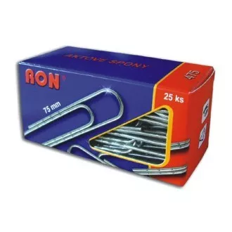 Agrafe scrisori 75mm 475 ZN 25buc Ron Agrafe scrisori 75mm 475 ZN 25buc Ron