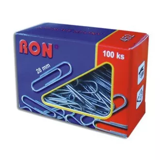 Agrafe scrisori 28mm 452 100buc Ron