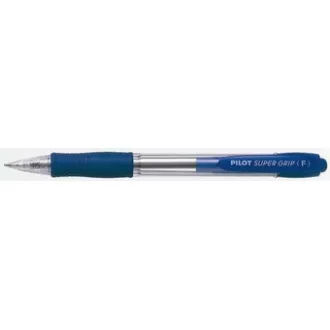 Pix Pilot super grip 0,7 mm albastru / reumplere 2110 corp transparent Pix Pilot super grip 0,7 mm albastru / reumplere 2110 corp transparent