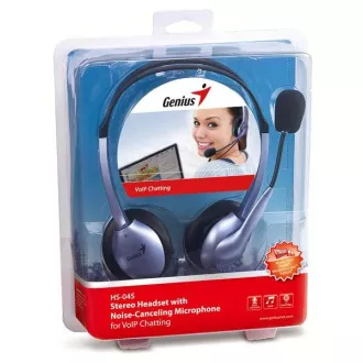 Căști GENIUS cu microfon HS-04S