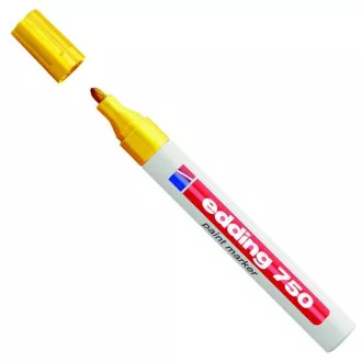 Marker Edding 750 lacuit galben 2-4mm Marker Edding 750 lacuit galben 2-4mm