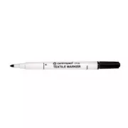 Marker Centropen 2739 pentru textile varf cilindric negru 3,5 mm