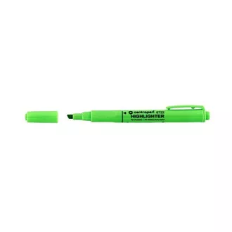 Evidențiator Centropen 8722 vârf cu pană verde 1-4mm Evidențiator Centropen 8722 vârf cu pană verde 1-4mm