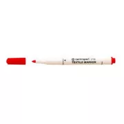 Marker Centropen 2739 pentru textile vârf cilindric roșu 3,5 mm