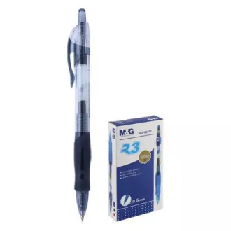 Pix gel MG AGP 02372 0,5 mm corp negru transparent Pix gel MG AGP 02372 0,5 mm corp negru transparent