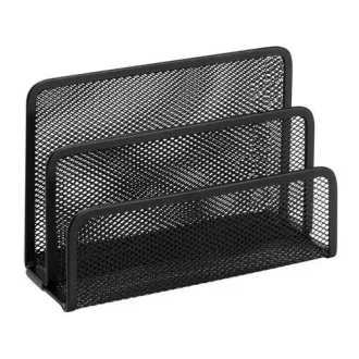 Suport de scrisori din sarma 2 compartimente negru LD01-48-5 Suport de scrisori din sarma 2 compartimente negru LD01-48-5