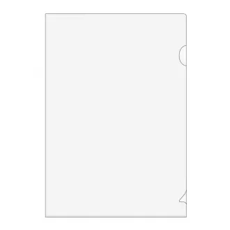 Coperta A4 "L" PVC 120mic transparent 100buc Coperta A4 "L" PVC 120mic transparent 100buc