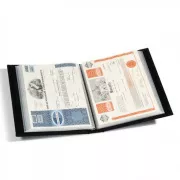 Carte de catalog pentru 40 de coli negru