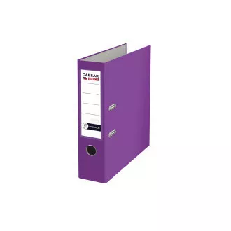 Binder A4 8cm pârghie PP Imperator Rado mov inel deget fără lamele