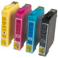 MultiPack EPSON T1815 + 20 bucati Hârtie foto (T1811, T1812, T1813, T1814) - Cartuș TonerPartner PREMIUM, black + color (negru + color)