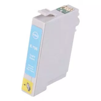 EPSON T0795 (C13T07954010) - Cartuș TonerPartner PREMIUM, light cyan (albastru deschis)