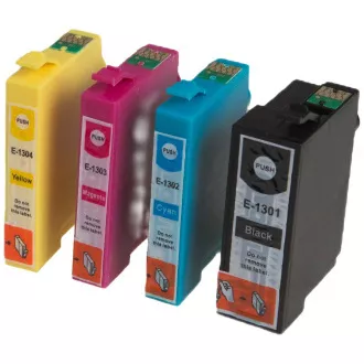 MultiPack EPSON T1301, T1302, T1303, T1304 - Cartuș TonerPartner PREMIUM, black + color (negru + color)