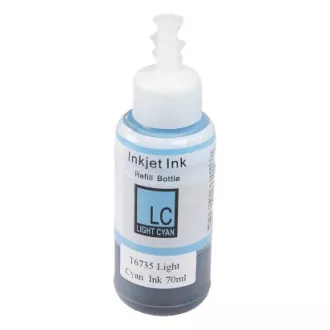EPSON T6735 (C13T67354A) - Cartuș TonerPartner PREMIUM, light cyan (albastru deschis)