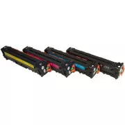 MultiPack TonerPartner Toner PREMIUM pentru HP CB540-3A (CB540A, CB541A, CB542A, CB543A), black + color (negru + color)