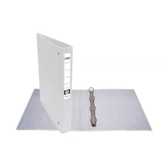 Binder A4 4cm 4 inele PP Imperator alb Binder A4 4cm 4 inele PP Imperator alb