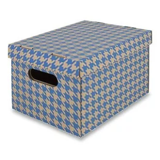 Cutie de dosar 300x225x200mm EMBA RDV albastru