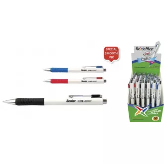 Pix Flexoffice Senior Hibiscus plastic 0.7mm albastru corp alb