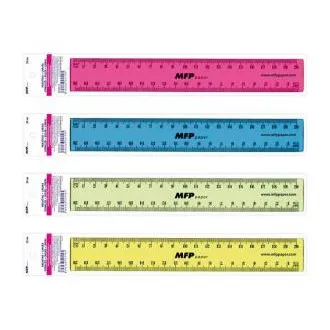Riglă 20cm CULORI amestec de culori Riglă 20cm CULORI amestec de culori