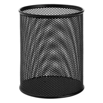 Cupa de sarma pentru creioane maxi mare neagra Cupa de sarma pentru creioane maxi mare neagra
