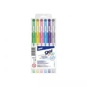 Pixuri gel MFP Metallic GM1038 1mm set de 6 culori