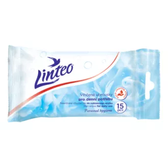Șervețele umede Linteo pentru uz zilnic 15 buc Șervețele umede Linteo pentru uz zilnic 15 buc