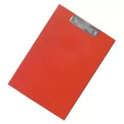 Bloc de scris A4 tablă unică laminată roșu
