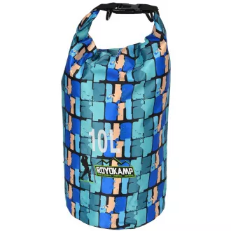 Geantă impermeabilă ROYOKAMP Dry Bag 10 l, multicolor (albastru/turcoaz) Geantă impermeabilă ROYOKAMP Dry Bag 10 l, multicolor (albastru/turcoaz)