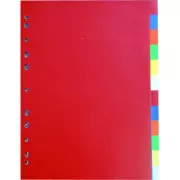 Separator A4 2x6 culori PP 120mic