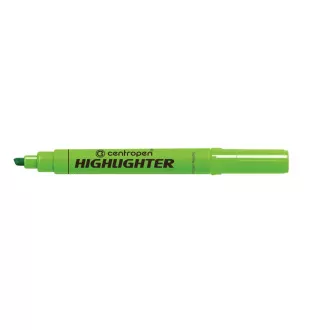 Evidențiator Centropen 8552 vârf cu pană verde 1-4,6 mm Evidențiator Centropen 8552 vârf cu pană verde 1-4,6 mm