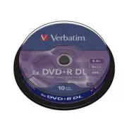 VERBATIM DVD + R (pachet de 10) Strat dublu / 8x / 8,5 GB / ax