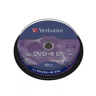 VERBATIM DVD + R (pachet de 10) Strat dublu / 8x / 8,5 GB / ax