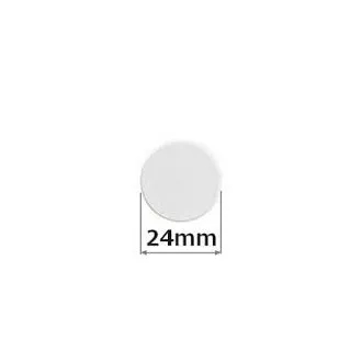 Magneti 24mm Ron 10buc alb rotund Magneti 24mm Ron 10buc alb rotund