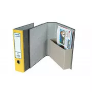 Liant de arhivă cu buzunar A4 7,5cm galben
