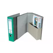 Liant de arhivă cu buzunar A4 7,5cm verde