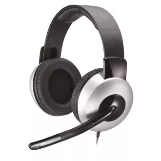 Căști GENIUS cu microfon HS-05A, cablu roll-up