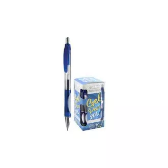 Pix gel Junior 205A plastic 0,5 mm corp albastru transparent Pix gel Junior 205A plastic 0,5 mm corp albastru transparent