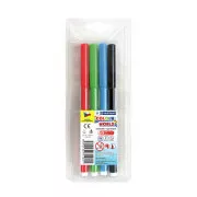 Marker Centropen 7550/4 4 culori 1mm