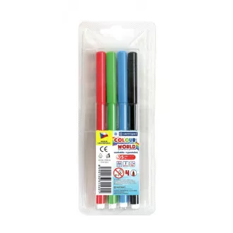 Marker Centropen 7550/4 4 culori 1mm Marker Centropen 7550/4 4 culori 1mm