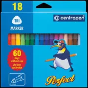Marker Centropen 2510/18 18 culori 2-3mm