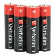 VERBATIM Baterii alcaline AA, 4 PACK, LR6